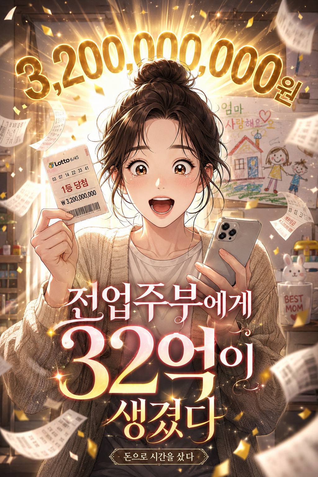 전업주부에게 32억이 생겼다 cover